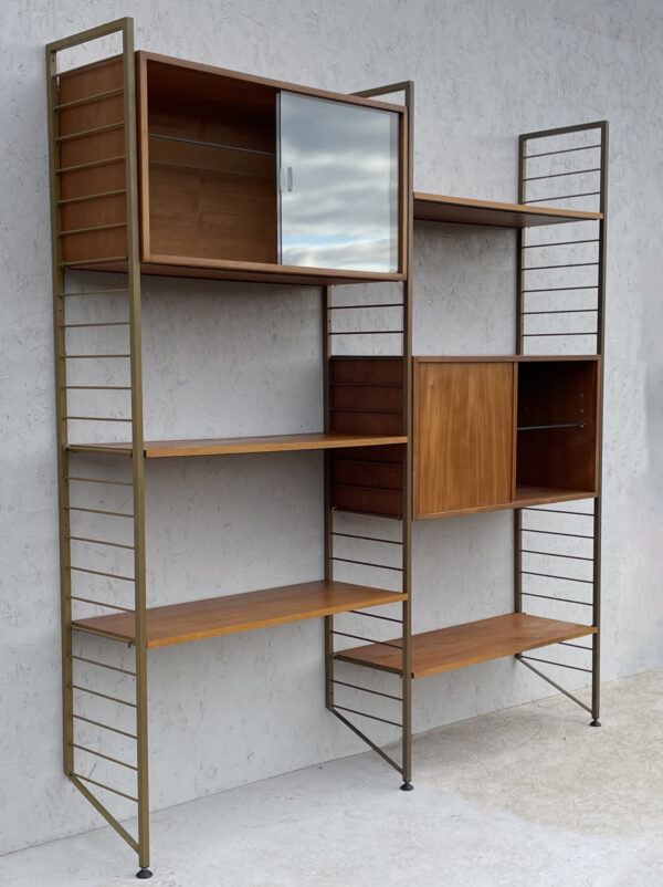 Ladderax, Mid Century Shelving System, 2 Bay 1 - Image 5