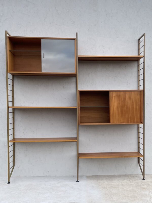 Ladderax, Mid Century Shelving System, 2 Bay 1 - Image 2