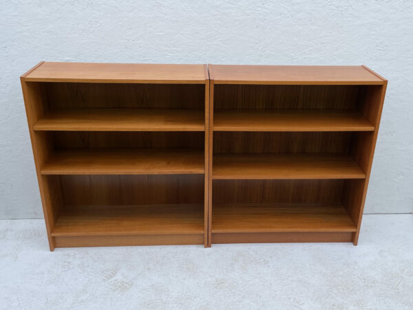 A Matching Pair Of Danish, Mid Century, Teak Bookcases - Image 10