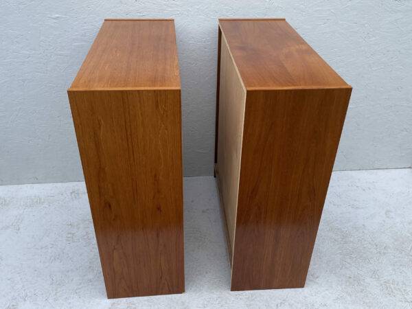 A Matching Pair Of Danish, Mid Century, Teak Bookcases - Image 2