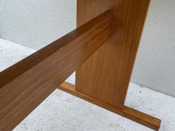 Small Teak And Tile Dining Table By Gandso Mobler - Image 9