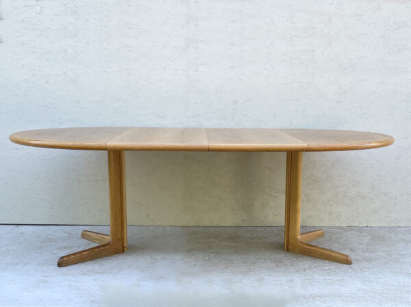 Danish Mid Century, Round, Extendable Dining Table By Skovby - Image 8