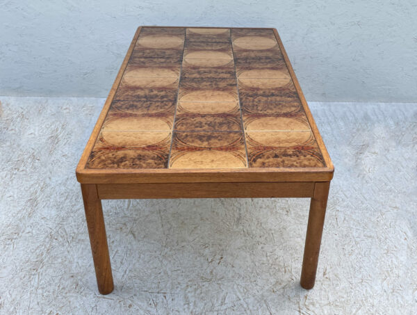 Large 1970's Danish, Ceramic Tile Topped, Coffee Table By Trioh - Image 7