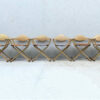 A Set Of 6, 1980's David Colwell, C2 Folding, Directors Chairs, Steam Bent Ash And Tan Leather