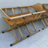 A Set Of 6, 1980's David Colwell, C2 Folding, Directors Chairs, Steam Bent Ash And Tan Leather - Image 9