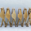 A Set Of 6, 1980's David Colwell, C2 Folding, Directors Chairs, Steam Bent Ash And Tan Leather - Image 16