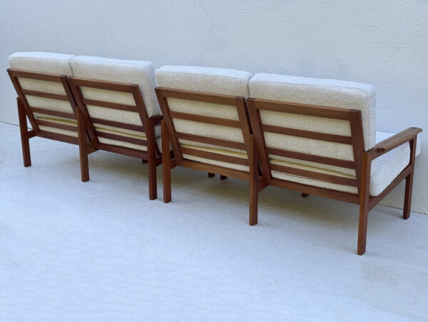 A Pair Of Danish Capella Two Seater Sofas By Illum Wikkelso For Niels Eilerson - Image 10