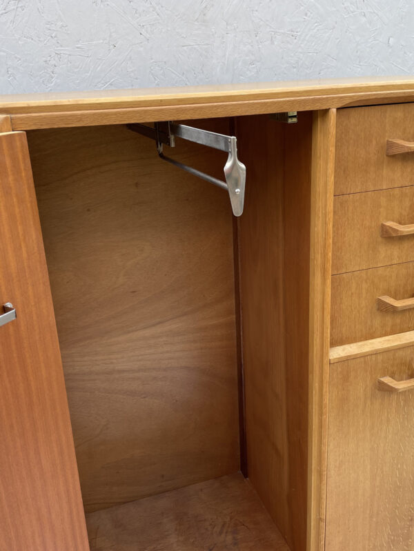 Mid Century Oak Tallboy Cabinet By G Plan - Image 7