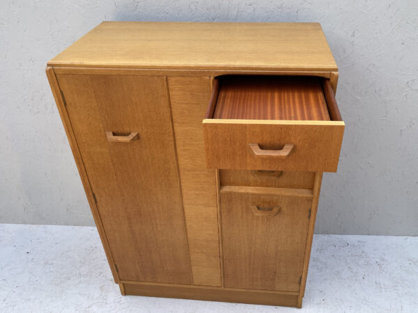 Mid Century Oak Tallboy Cabinet By G Plan - Image 9