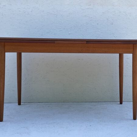 Extendable Mid Century Danish Teak Dining Table