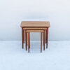 Mid Century Danishteak Nesting Tables