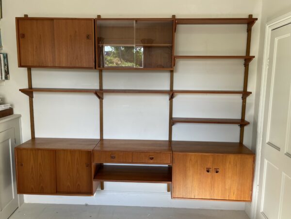 Mid Century Danish, Modular Teak Wall System - Image 2