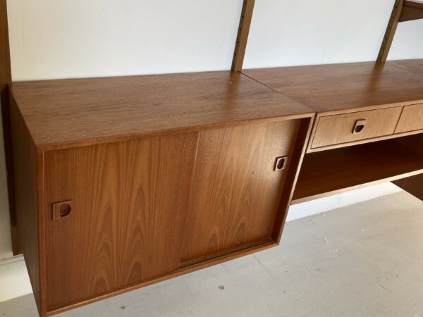 Mid Century Danish, Modular Teak Wall System - Image 6