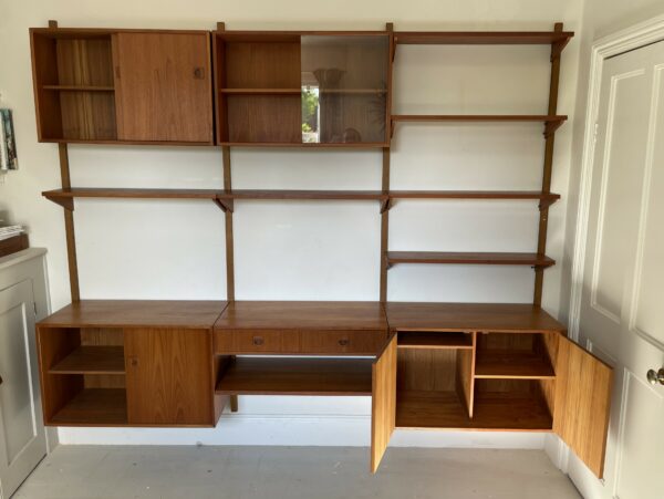 Mid Century Danish, Modular Teak Wall System - Image 7