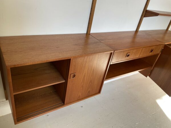 Mid Century Danish, Modular Teak Wall System - Image 11