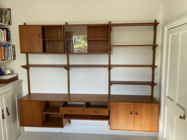 Mid Century Danish, Modular Teak Wall System - Image 12