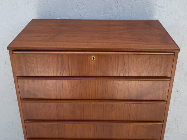 Mid Century Danish Teak Chest Of Drawers - Image 5
