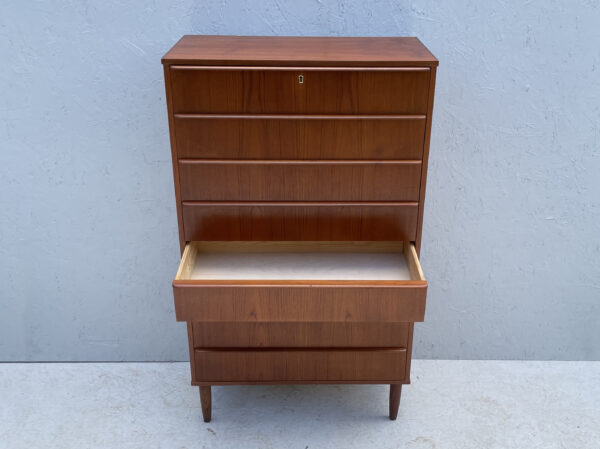 Mid Century Danish Teak Chest Of Drawers - Image 10
