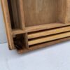 Compact Mid Century Desk With Leatherette Tabletop. - Image 10