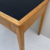 Compact Mid Century Desk With Leatherette Tabletop. - Image 5