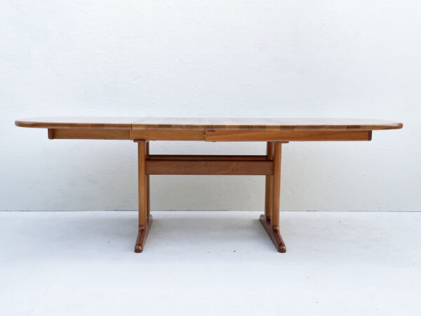 Mid Century Danish, Solid Teak, Extendable Dining Table By Glostrup Mobelfabrik - Image 6