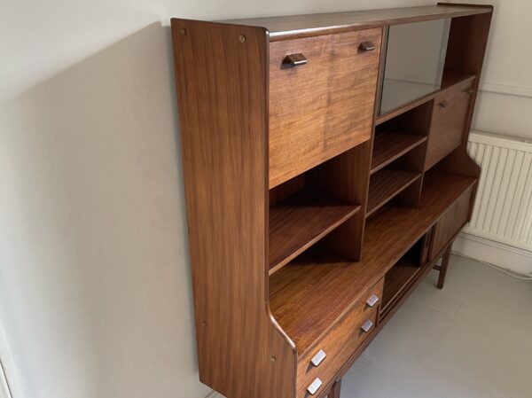 Large Mid Century (Circa 1970's) Danish Style Teak High Sideboard - Image 11
