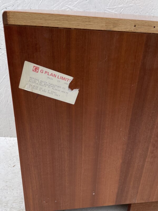 Mid Century Teak Corner Cabinet And Shelving Unit. Modular G Plan Fresco - Image 7