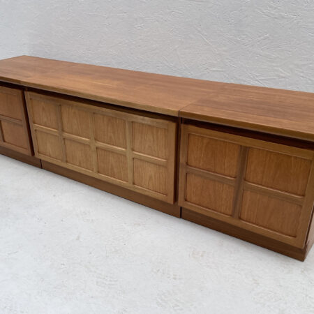 Long, Modular, Mid Century 1970's Nathan Sideboard
