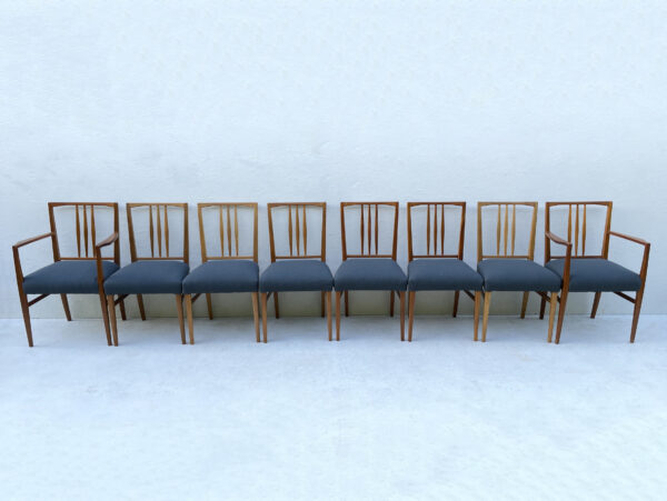 Set Of 8 Mid Century Dining Chairs By Gordon Russel