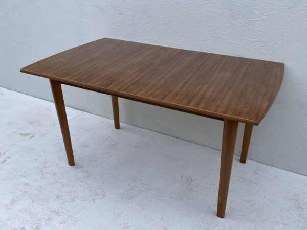 Mid Century Teak And Walnut Extendable Dining Table By Gordon Russell - Image 3
