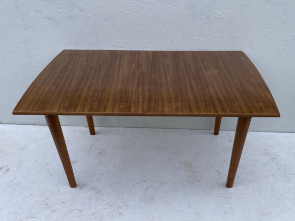 Mid Century Teak And Walnut Extendable Dining Table By Gordon Russell - Image 4