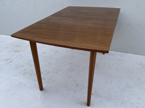 Mid Century Teak And Walnut Extendable Dining Table By Gordon Russell - Image 6