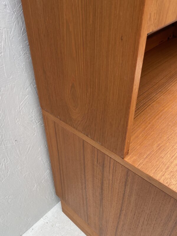 Mid Century Teak Cocktail Wall Cabinet, Modular G Plan Fresco - Image 9