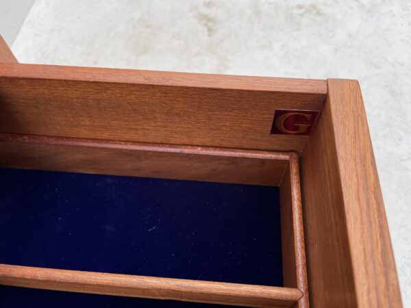 Mid Century Teak Cocktail Wall Cabinet, Modular G Plan Fresco - Image 12
