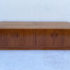 Mid Century Plinth Based Teak Sideboard - Image 2