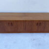 Mid Century Plinth Based Teak Sideboard - Image 4