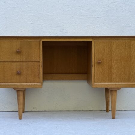 Mid Century Light Oak Desk