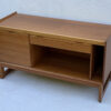 Small Mid Century Teak Media Sideboard - Image 3