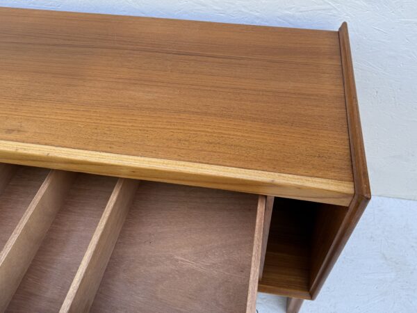 Small Mid Century Teak Media Sideboard - Image 8