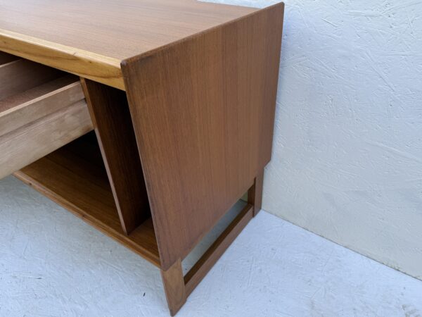 Small Mid Century Teak Media Sideboard - Image 9