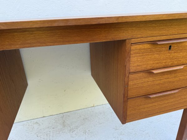 Mid Century Danish, Teak Desk By Bent Silberg - Image 3