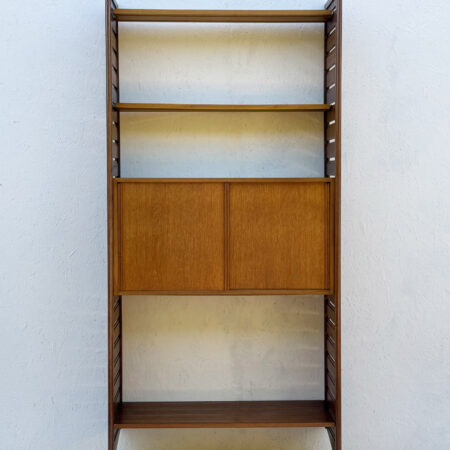 Ladderax Single Bay, Modular System, Mid 20th Century Teak Ladders