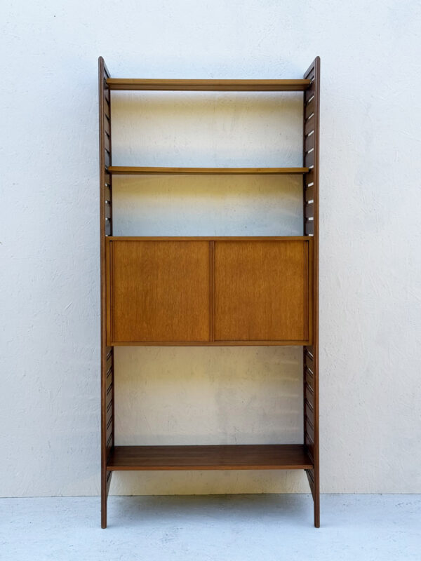 Ladderax Single Bay, Modular System, Mid 20th Century Teak Ladders