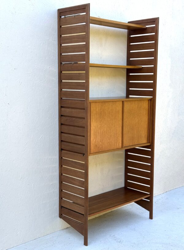 Ladderax Single Bay, Modular System, Mid 20th Century Teak Ladders - Image 6