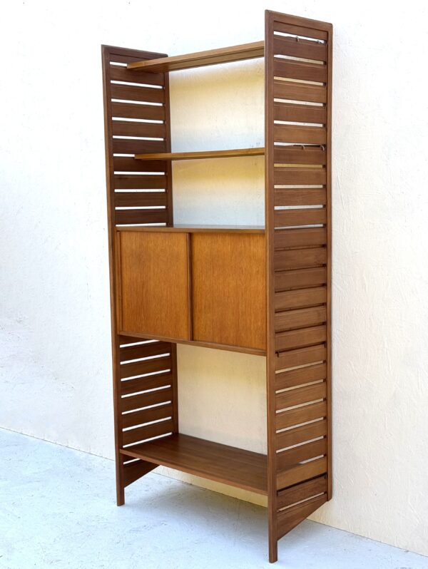 Ladderax Single Bay, Modular System, Mid 20th Century Teak Ladders - Image 7