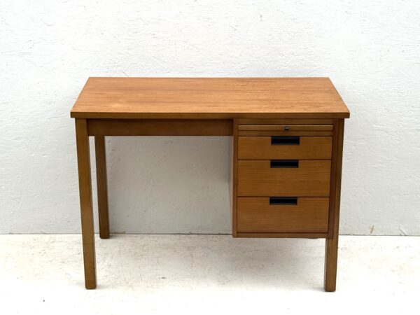 1970's Teak Knee Hole Desk, 1970s - Image 2