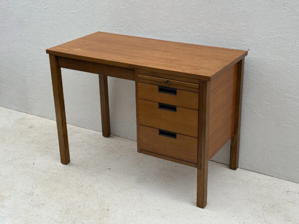 1970's Teak Knee Hole Desk, 1970s - Image 3