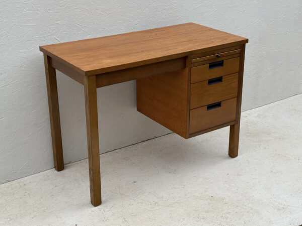 1970's Teak Knee Hole Desk, 1970s - Image 4