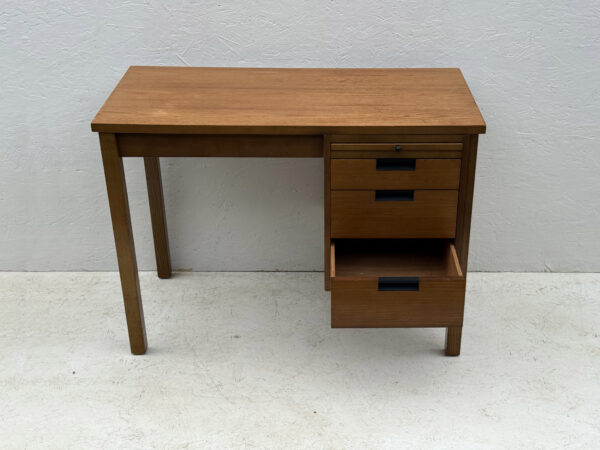 1970's Teak Knee Hole Desk, 1970s - Image 9