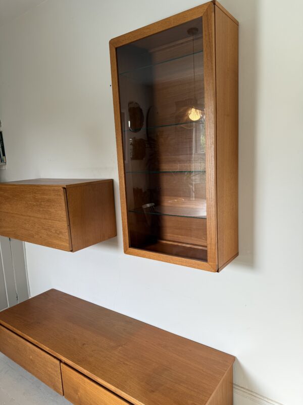 Modular Mid Century Teak Wall Units And Cabinet - Image 5